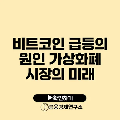 비트코인 급등의 원인: 가상화폐 시장의 미래